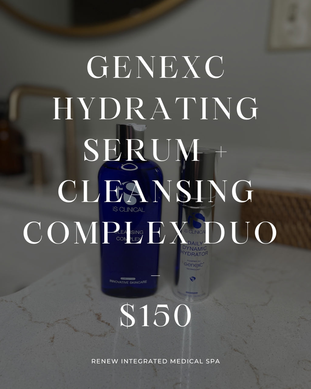 GeneXC Hydrating Serum + Cleansing Complex Duo